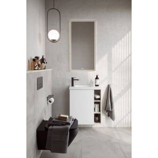 Подвесная тумба под раковину Aqwella Alba ALB0106LLS+ALB0706WM 60 см